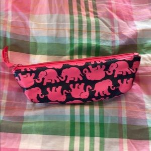 Lilly Pulitzer “Tusk in Sun” pencil case EUC